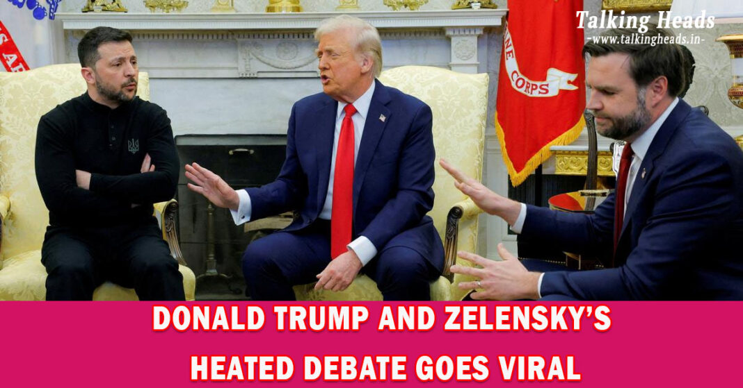Donald Trump and Zelensky’s Heated Debate Goes Viral