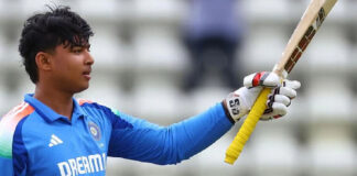 Vaibhav Suryavanshi Smashes World Record with 14 Sixes in U-19 ODI, Powers India to Highest Youth One-Day Score vaibhav suryavanshi n