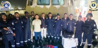 Indian Coast Guard, ATS Gujarat Seize 115 Kg Cocaine Worth ₹1,150 Crore Off Mundra Coast